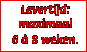 Levertijd: maximaal 
