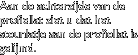 Aan de achterzijde van de profiellat ziet u dat het steunlatje aan de profiellat is gelijmd.